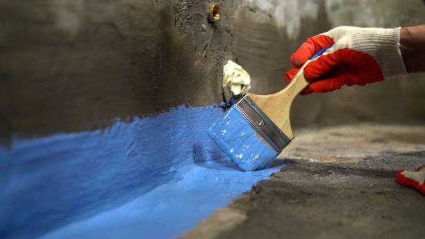 Commercial Foundation Crack Repair project at a Newport, KY business property by SJ Waterproofing Pros
